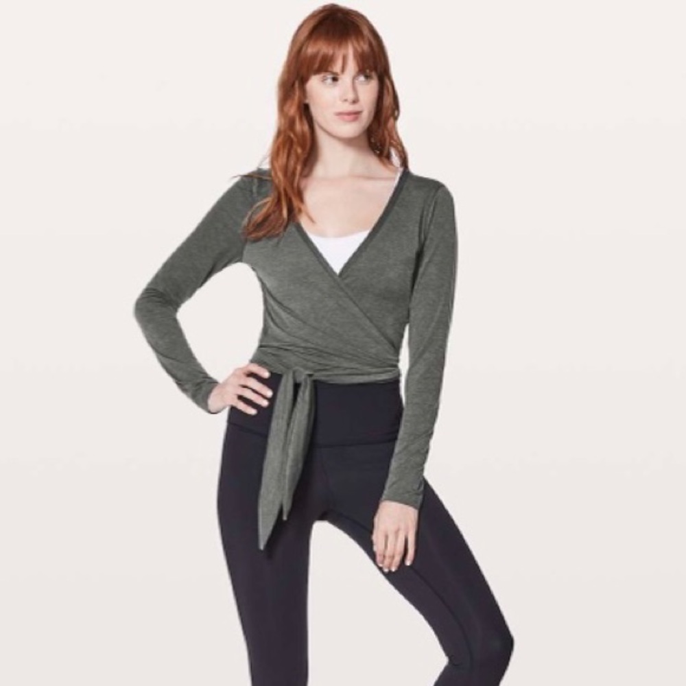 Lululemon wrap top
